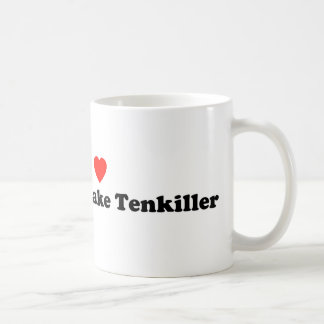 Mig hjärta sjö Tenkiller Kaffemugg