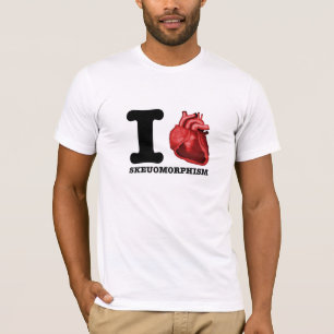 Mig [hjärta] SKEUOMORPHISM-T-tröja T-shirt