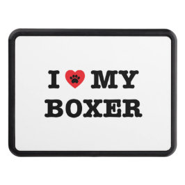 Mig hjärta som min boxaresläphake täcker dragkroksskydd