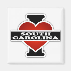 Mig hjärta South Carolina Magnet