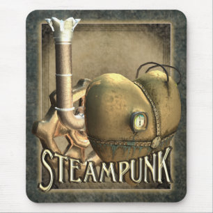 Mig hjärta Steampunk Mousepad Musmatta