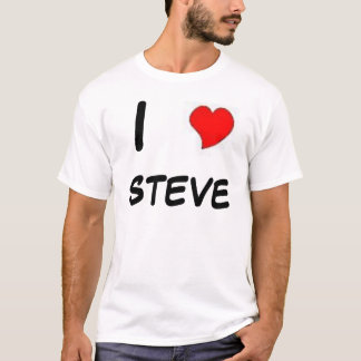mig hjärta steve t shirt