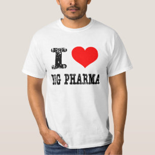 Mig hjärta stora Pharma T Shirt