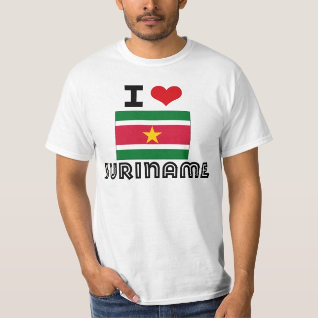 MIG HJÄRTA SURINAM TEE SHIRT (Framsida)