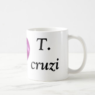 Mig (hjärta) T-. cruzi Kaffemugg