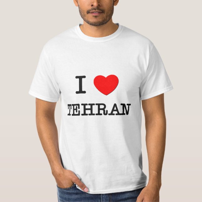 Mig hjärta TEHRAN Tröja (Framsida)