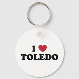 Mig hjärta Toledo Ohio Nyckelring