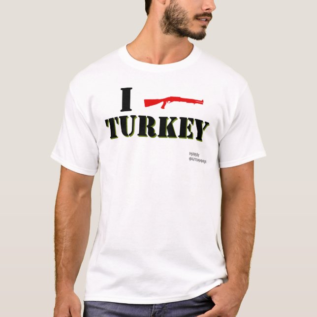 Mig hjärta Turkiet T-shirt (Framsida)