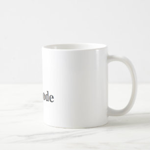 Mig (hjärta) Unicode Kaffemugg