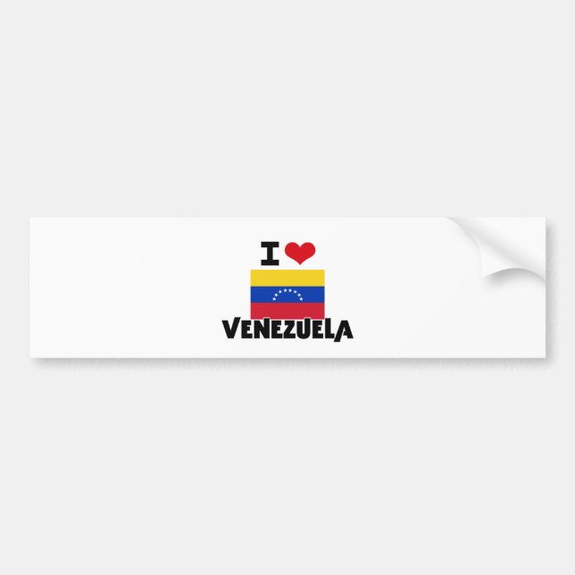 MIG HJÄRTA VENEZUELA BILDEKAL (Framsidan)