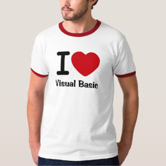 Mig hjärta Visual Basic Tee