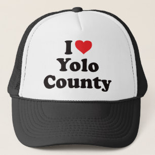 Mig hjärta Yolo County Truckerkeps