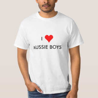 mig hjärtaaussiepojkar tee