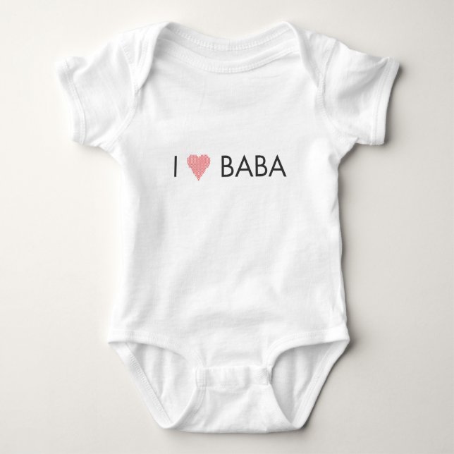 MIG HJÄRTABABA TEE SHIRT (Framsida)
