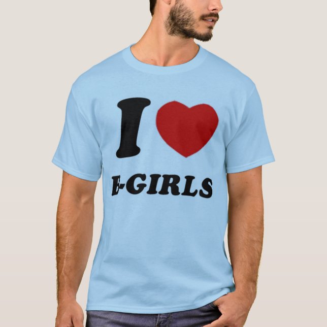 Mig hjärtabgirls t-shirt (Framsida)