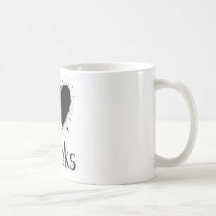 Mig hjärtabokar kaffemugg