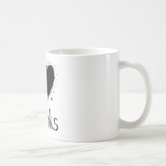 Mig hjärtabokar kaffemugg