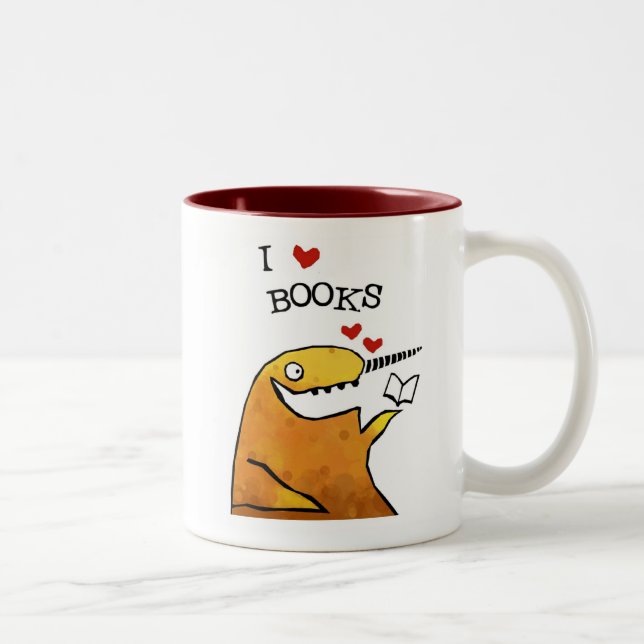 Mig hjärtabokar - narwhal kaffemugg (Höger)