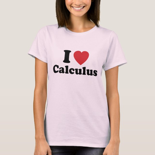 Mig hjärtaCalculus T Shirt (Framsida)