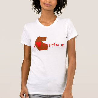 Mig hjärtaCapybaras T-shirt