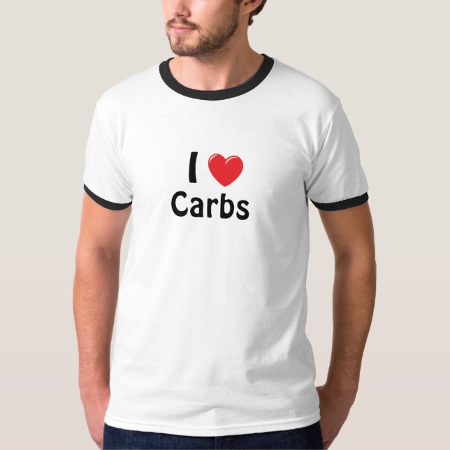 Mig hjärtaCarbs T-shirt (Framsida)