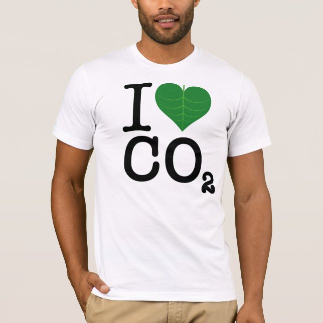 Mig hjärtaCO2 Tee Shirt (Framsida)