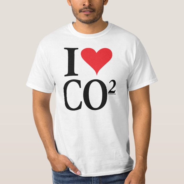 Mig hjärtaCO2 Tee Shirt (Framsida)