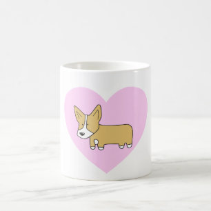 Mig hjärtaCorgismugg Kaffemugg