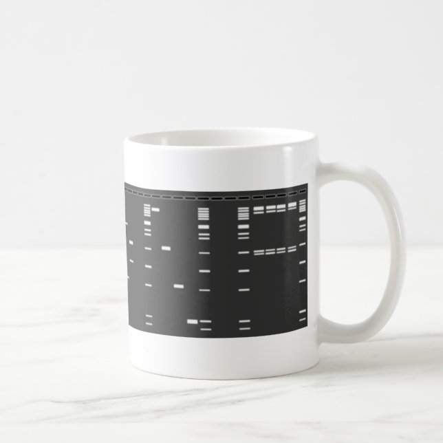 Mig hjärtaDNA-gel Kaffemugg (Höger)