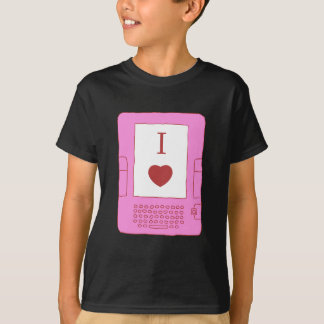 mig hjärtaebooks (rosor) tee shirt
