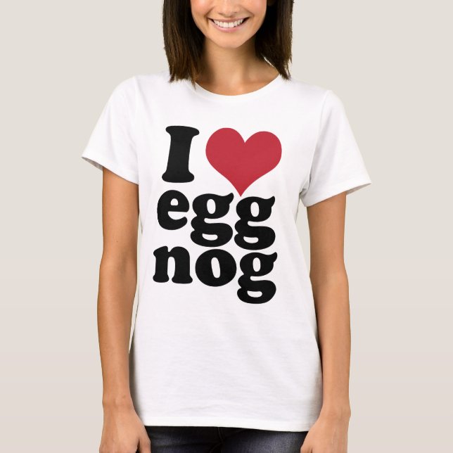 Mig hjärtaEggnog Tröja (Framsida)