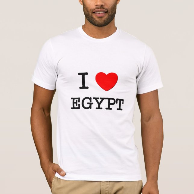 MIG HJÄRTAEGYPTEN TEE SHIRT (Framsida)