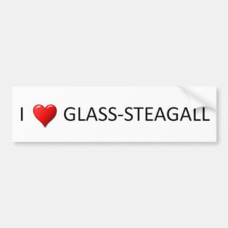 Mig hjärtaexponeringsglas Steagall Bildekal