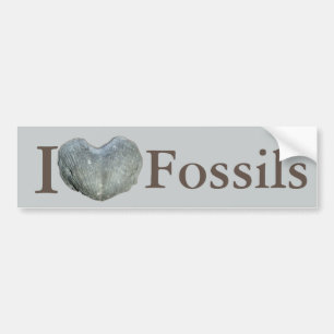 Mig hjärtafossil bildekal
