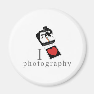Mig hjärtafoto magnet