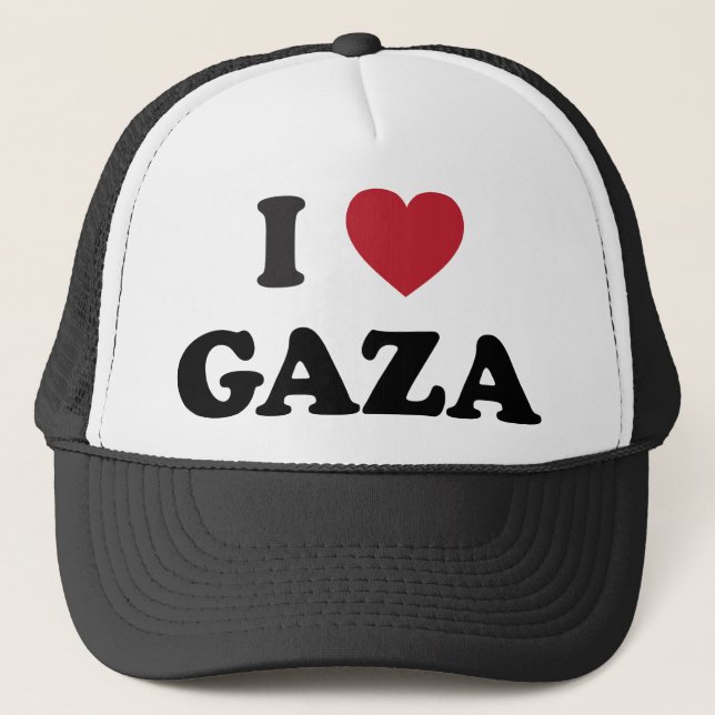 Mig hjärtaGaza palestinier Truckerkeps (Framsida)