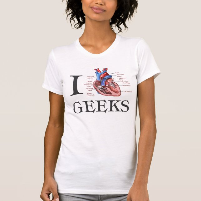 Mig hjärtaGeeks T-shirt (Framsida)
