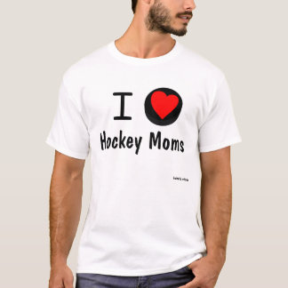 Mig hjärtahockeymammor tee shirt