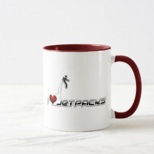 Mig hjärtajetpacks mugg