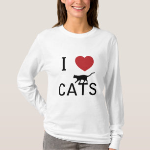 mig hjärtakatter tee shirt