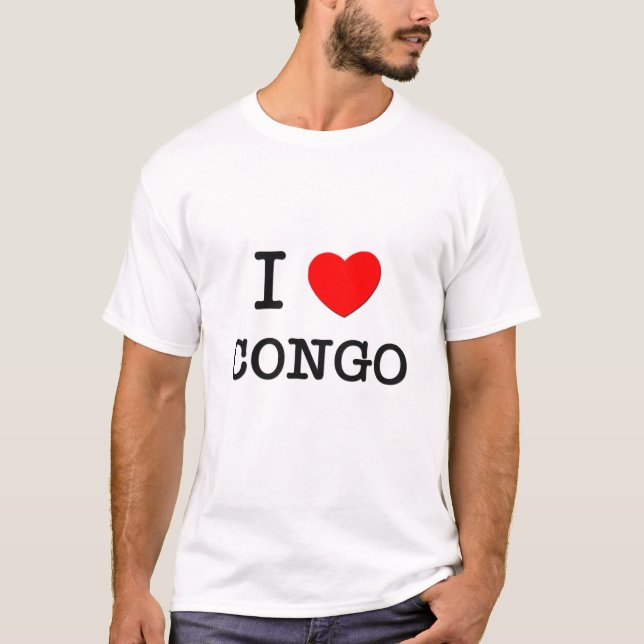 MIG HJÄRTAKONGOFLODEN TEE SHIRT (Framsida)