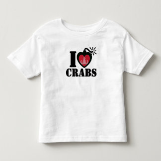Mig hjärtakrabbor tee shirt