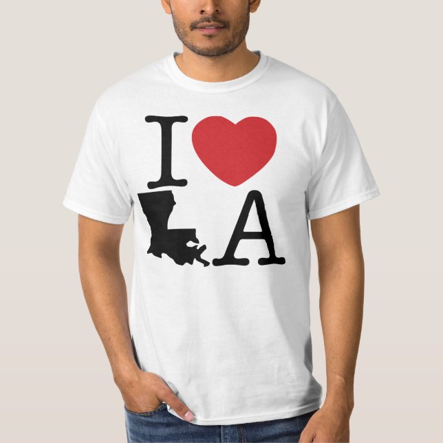 Mig hjärtaLA T-shirt (Framsida)