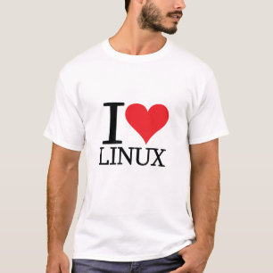 Mig hjärtaLinux T-shirt