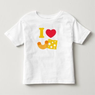 Mig hjärtaMac och ost T-shirt