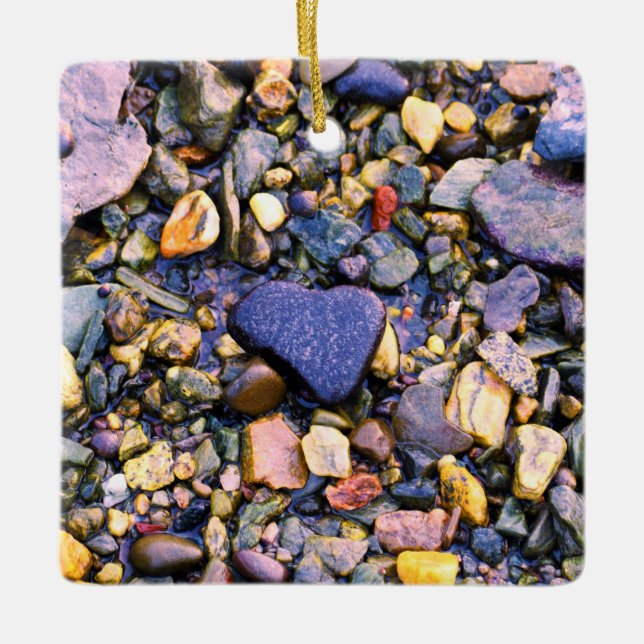 Mig hjärtaMaine prydnad Julgransprydnad Keramik (Framsida)