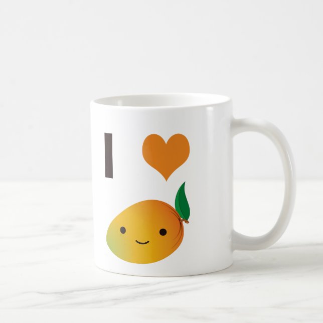 Mig hjärtamango kaffemugg (Höger)