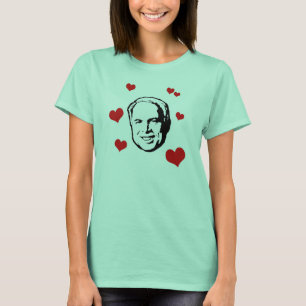 Mig hjärtaMcCain T-tröja Tee Shirt