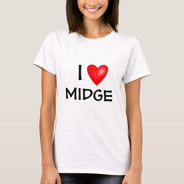 Mig hjärtaMIDGE Tee Shirt (Framsida)