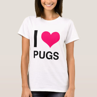 Mig hjärtamops t shirt